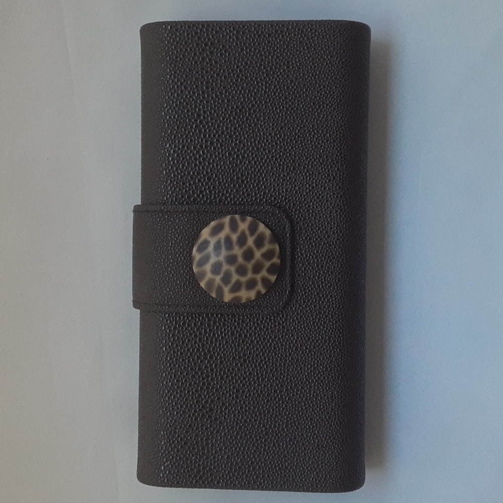 Laura Mercier hand clutch-brown